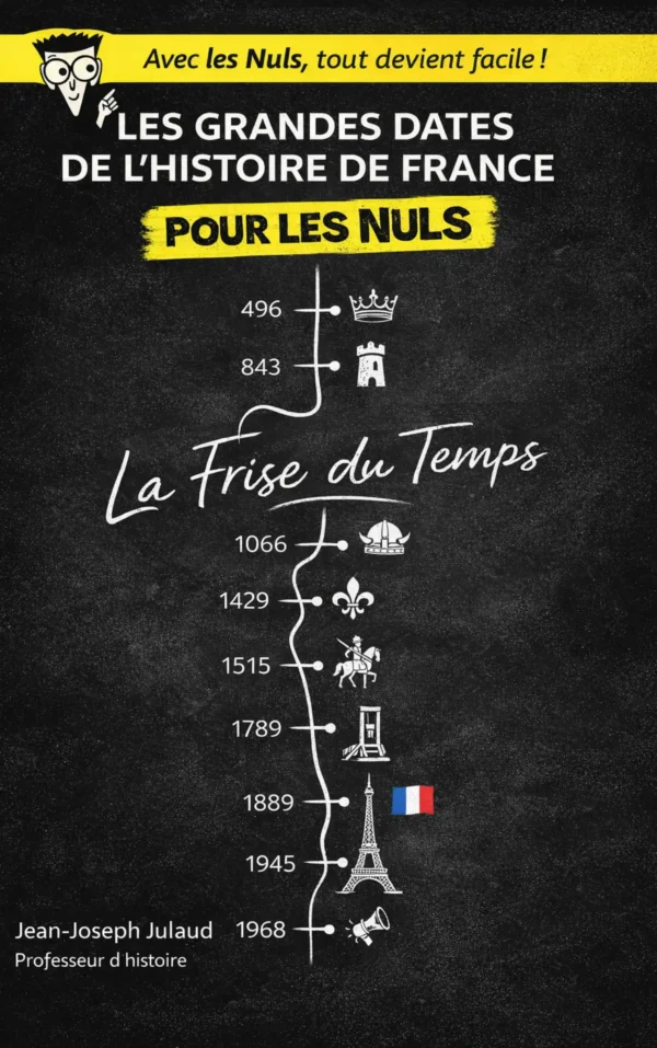Les grandes dates de l&rsquo;histoire de France Pour Les Nuls